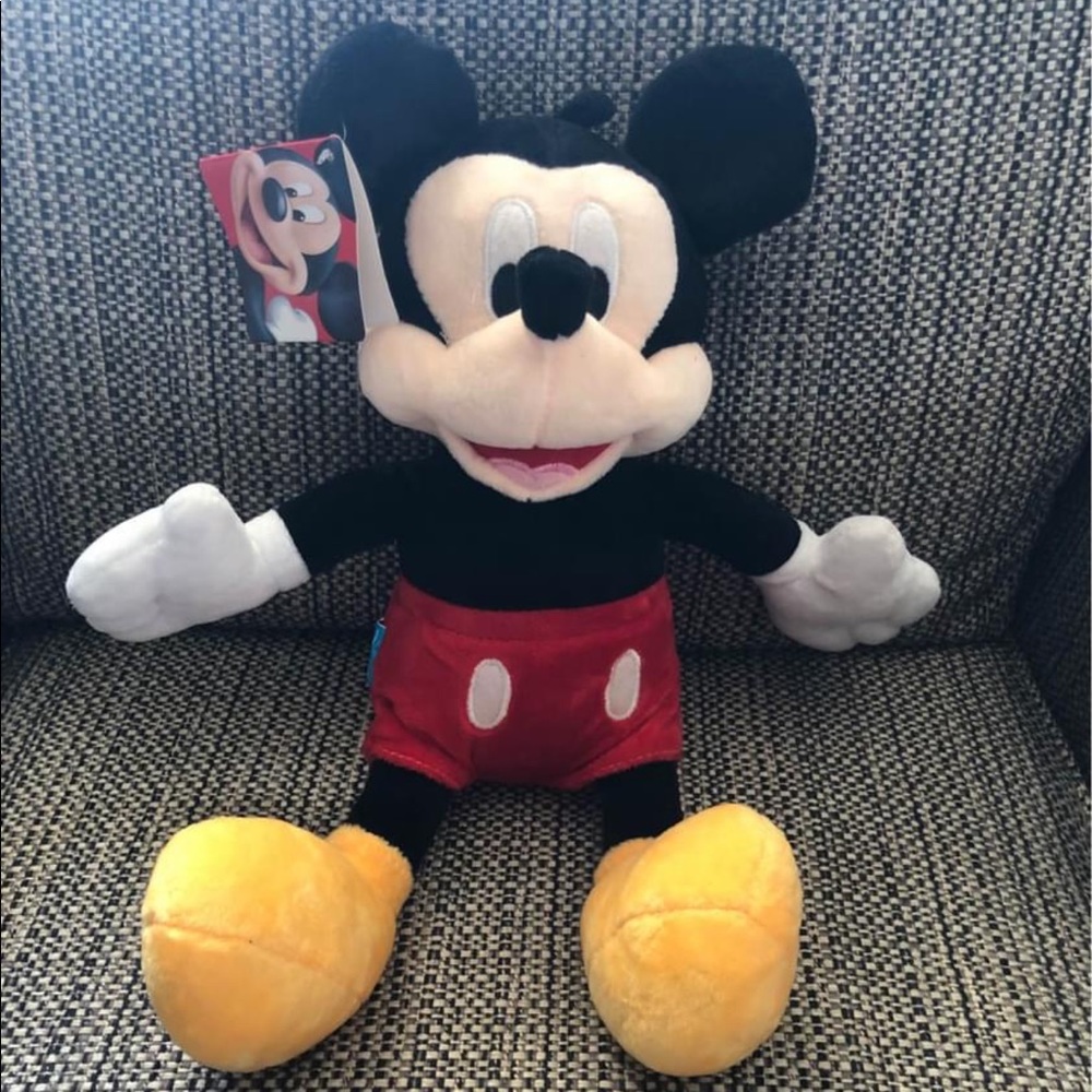 New Disney Mickey Mouse Plush Toy Stuffed Animal 15”